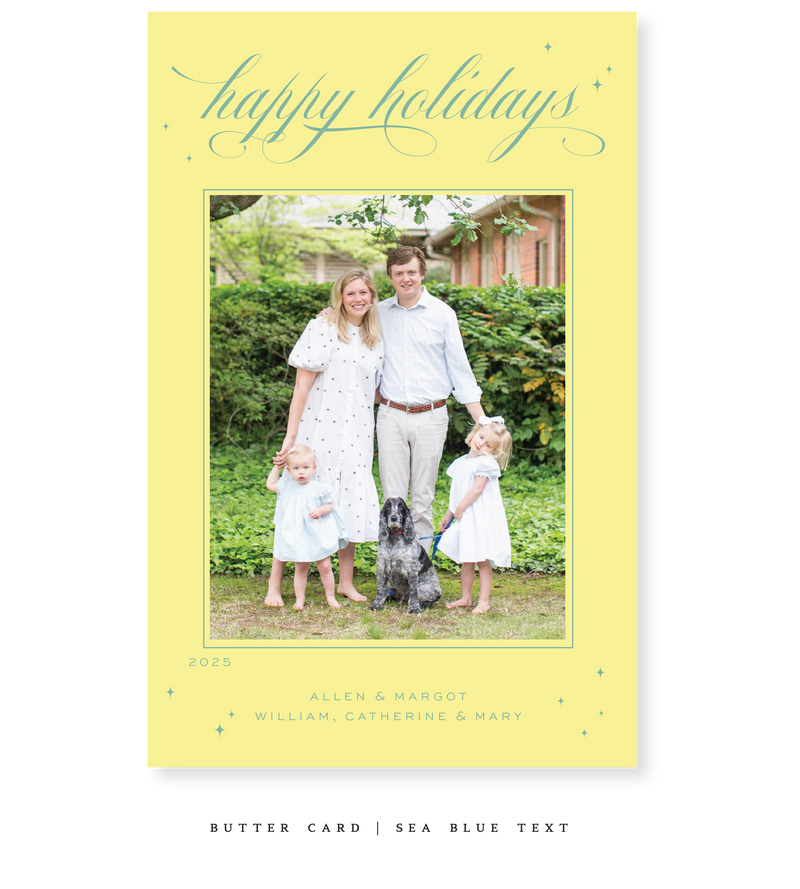 Golding Classic Printed Large Holiday Card
