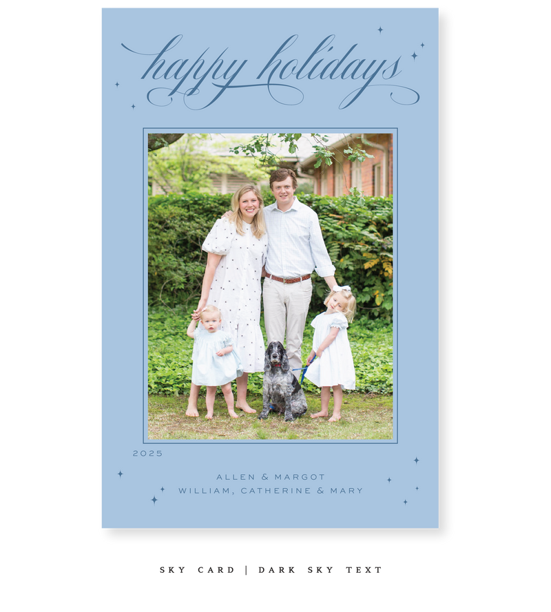 Golding Classic Printed Large Holiday Card