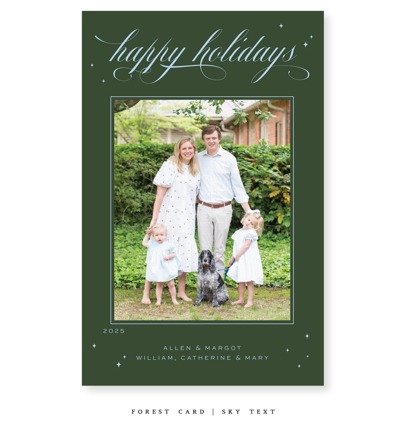 Golding Classic Printed Large Holiday Card