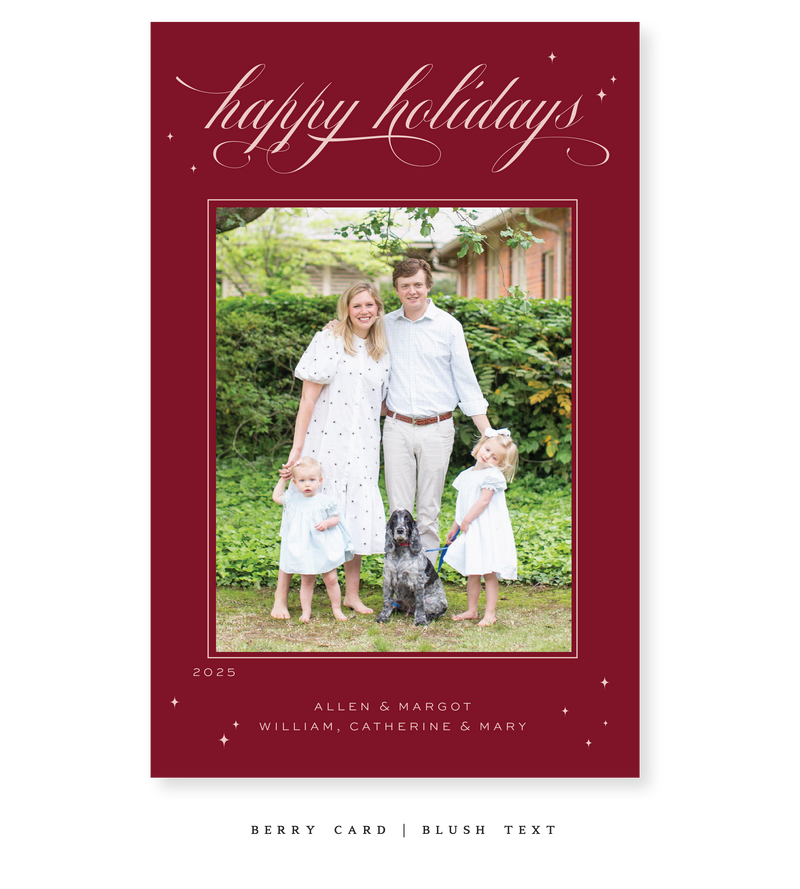 Golding Classic Printed Large Holiday Card