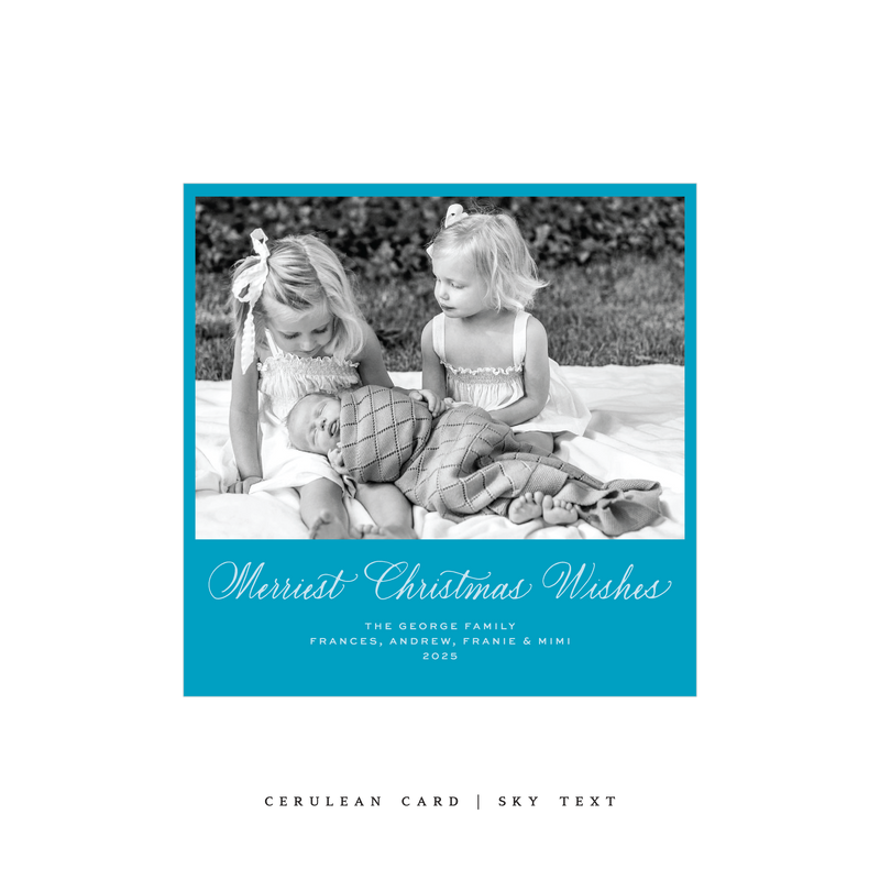 Goodwin Classic Printed Small Square Holiday Card