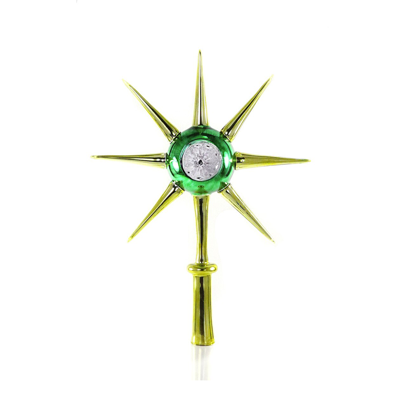 Green Star Tree Topper