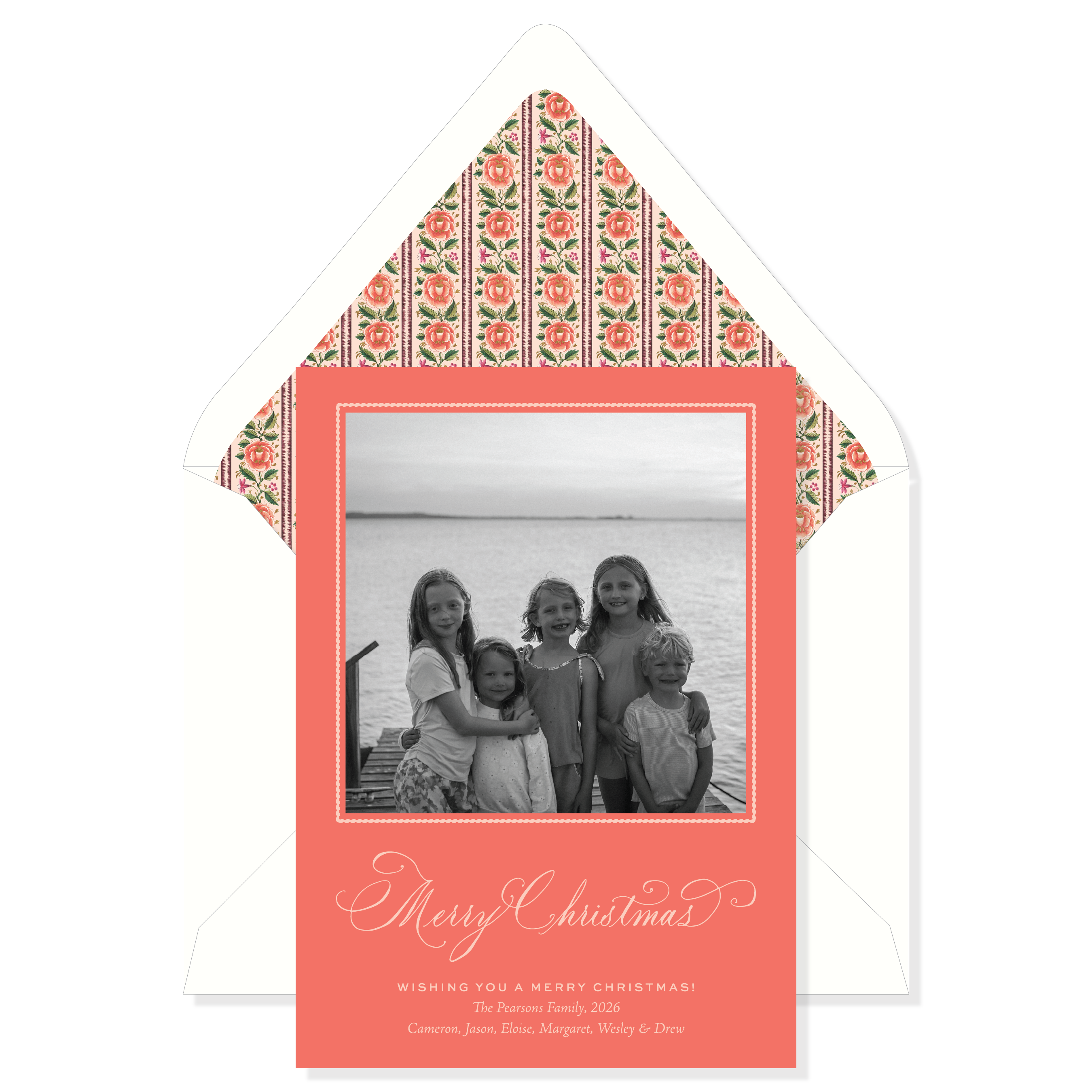 Greyfriars Garden Classic Printed Holiday Card
