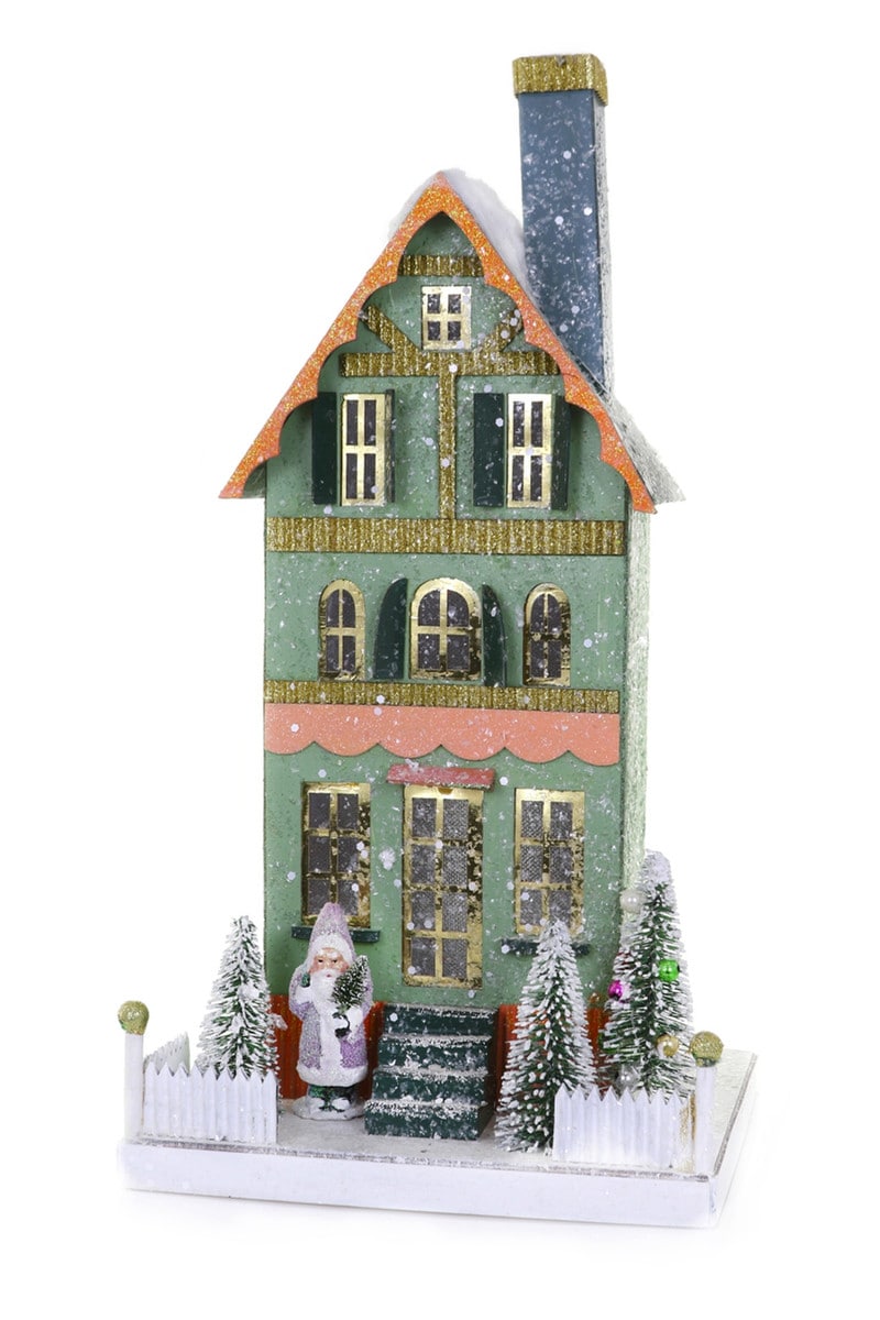 Cozy City Home Christmas House