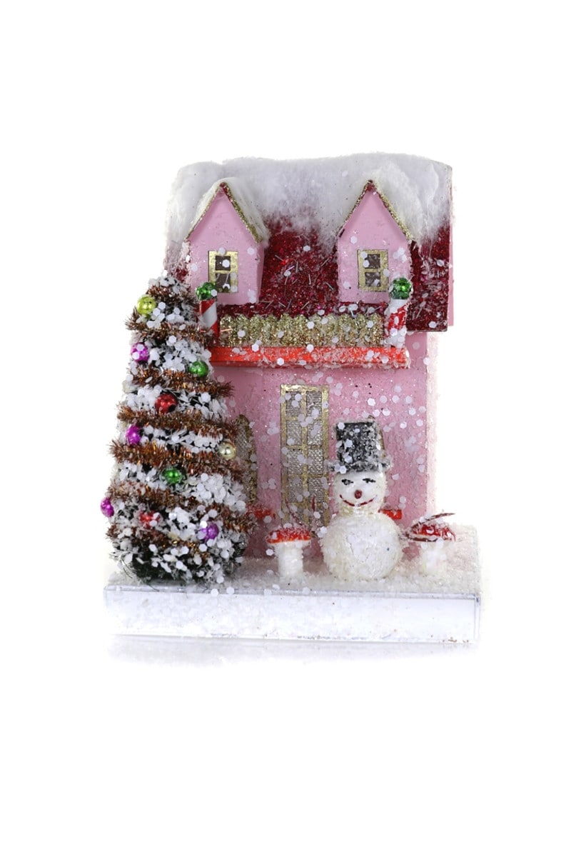 Snowman Cottage Christmas House