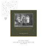 Hyacinth Small Square Luxe Holiday Card
