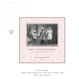Hyacinth Small Square Luxe Holiday Card