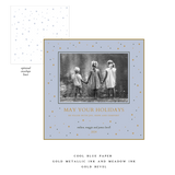 Hyacinth Small Square Luxe Holiday Card