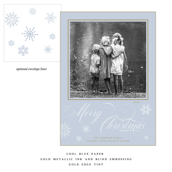 Halley Medium Luxe Holiday Card