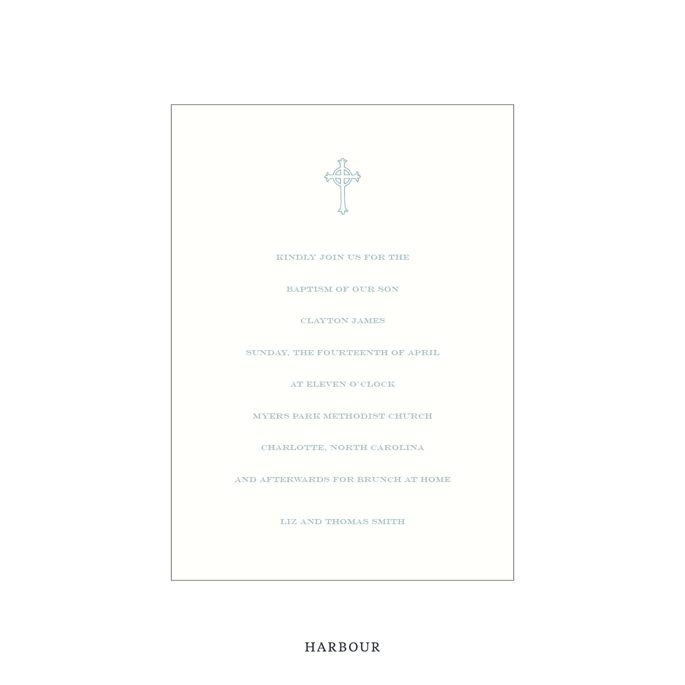 Hampstead Religious Celebration Invitation