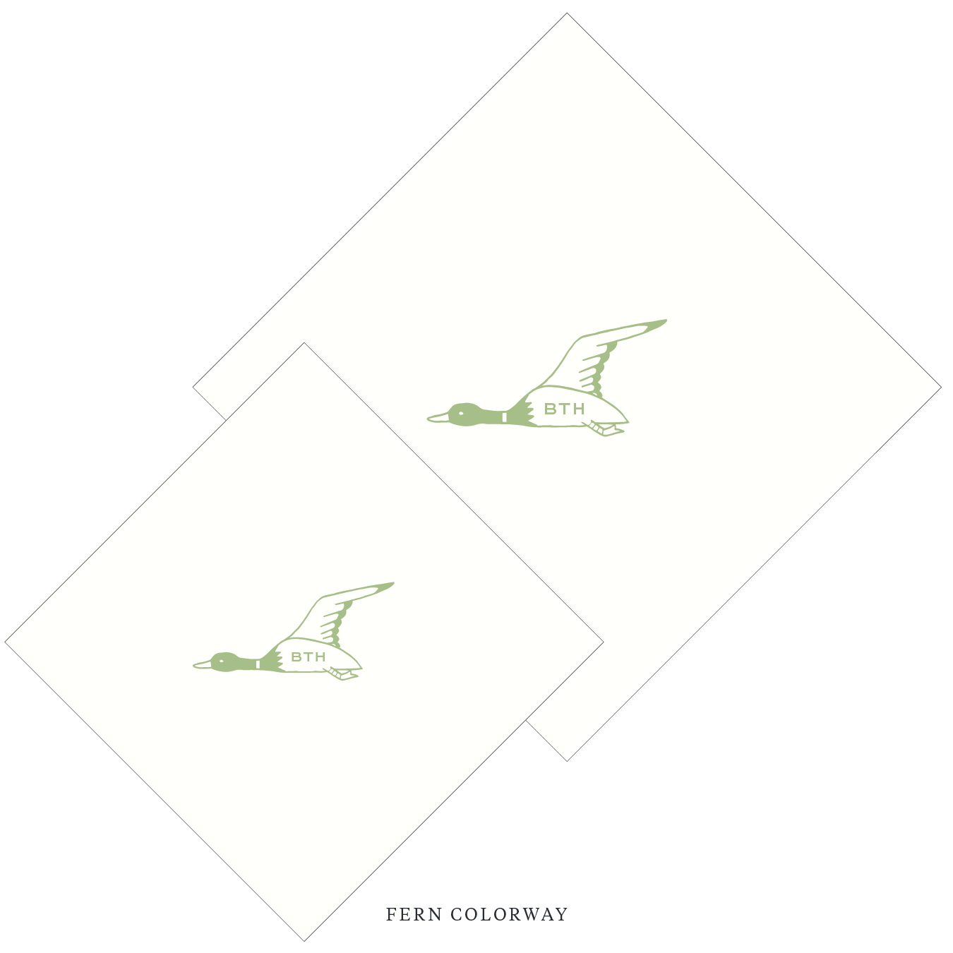 Hampstead Motif Cocktail Napkin