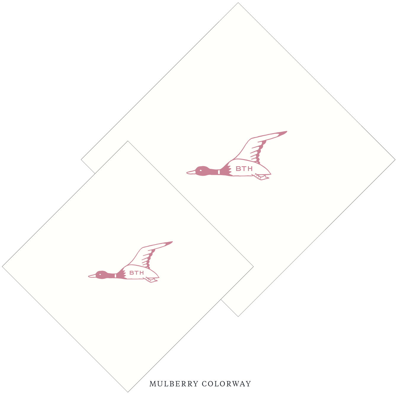 Hampstead Motif Cocktail Napkin