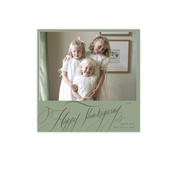 The Hampstead Thanksgiving Card