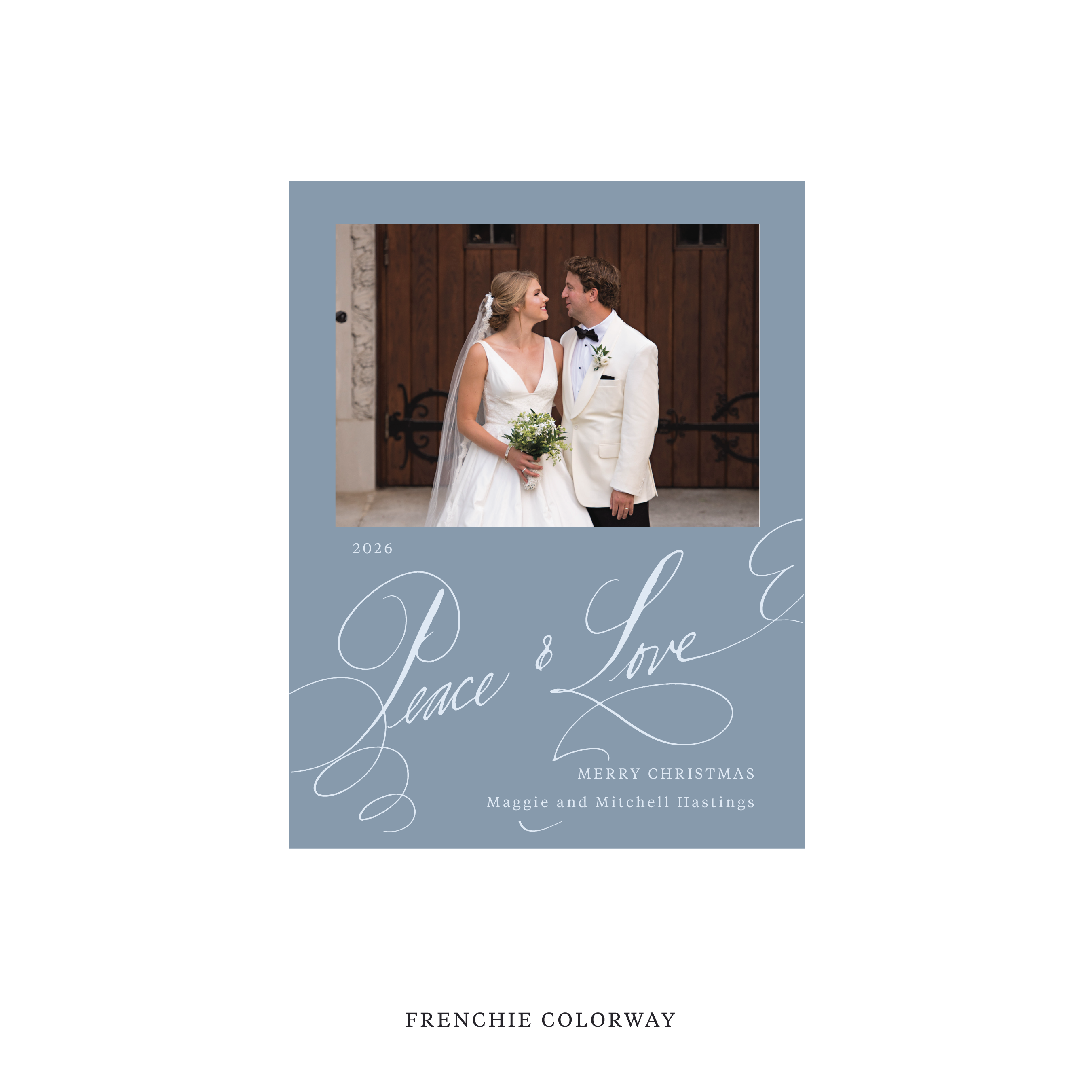 Hastings Classic Flat Print Holiday Card, Small