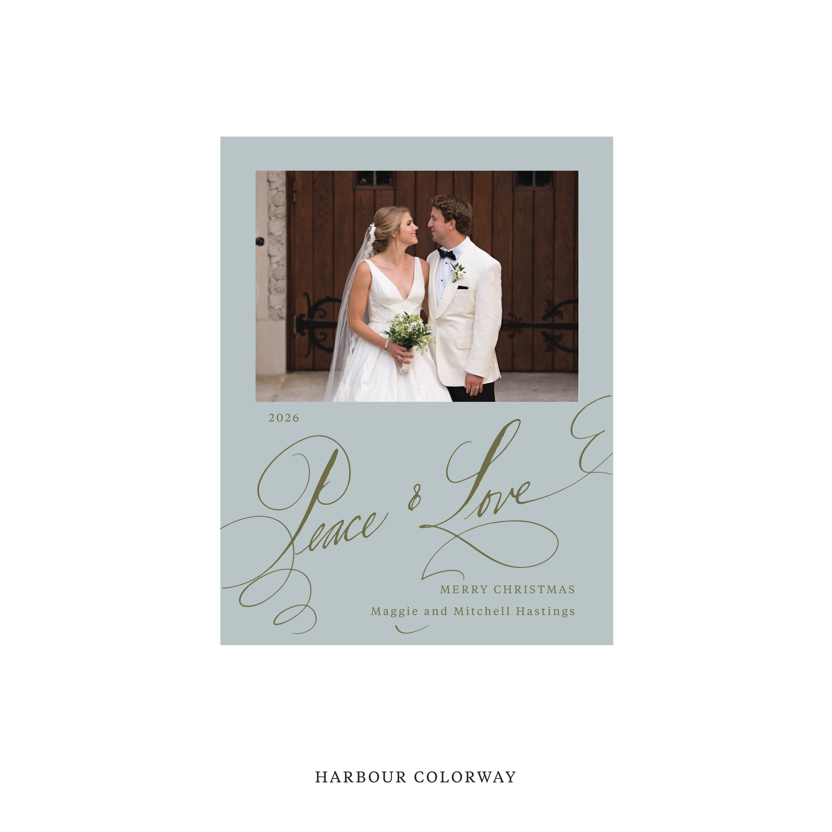 Hastings Classic Flat Print Holiday Card, Small