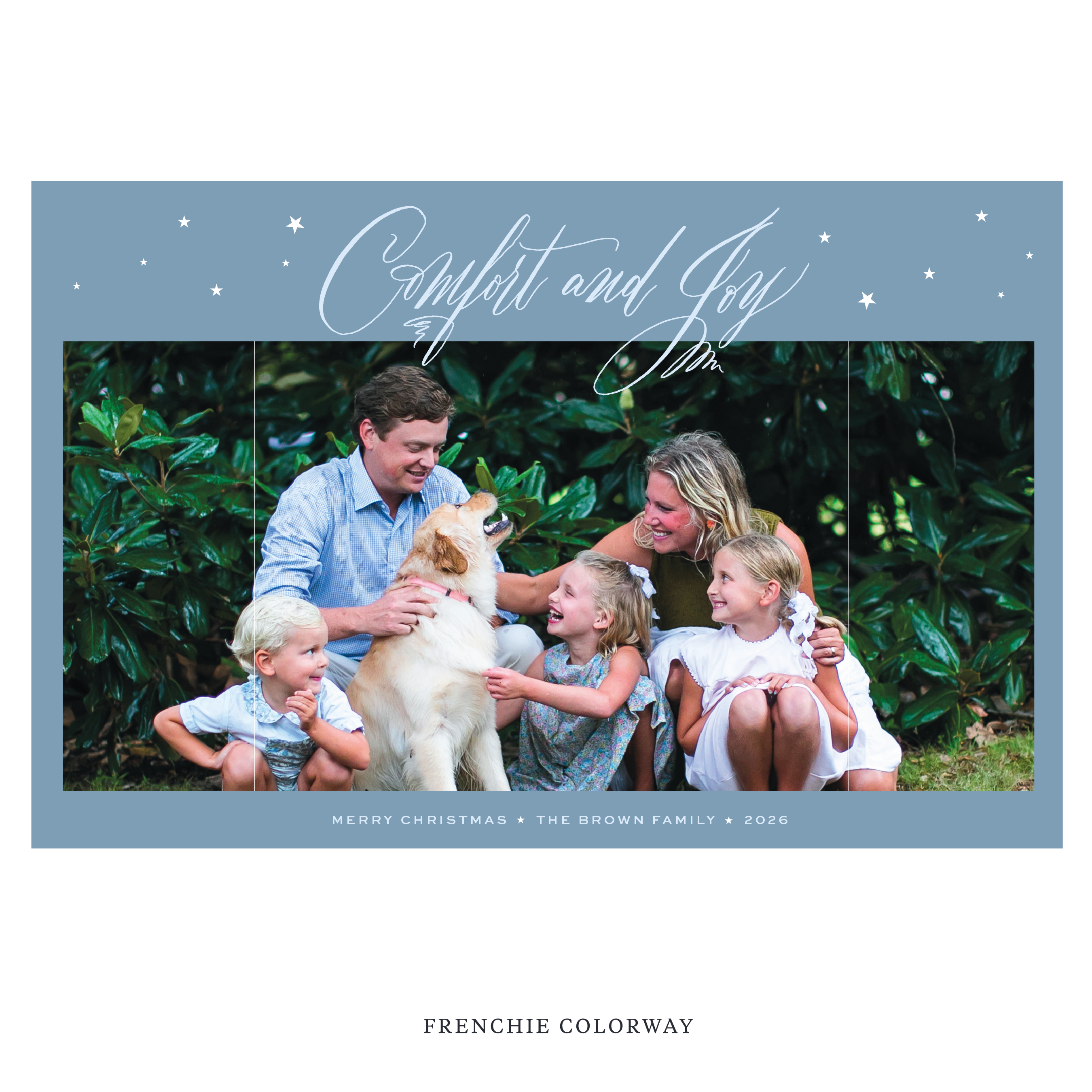 Hawthorne Digital Photo Holiday Card, Extra Large
