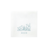 Heath Motif Cocktail Napkin