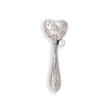 Silver Heart Rattle