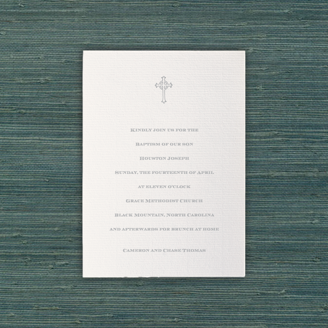 Heath Religious Celebration Invitation