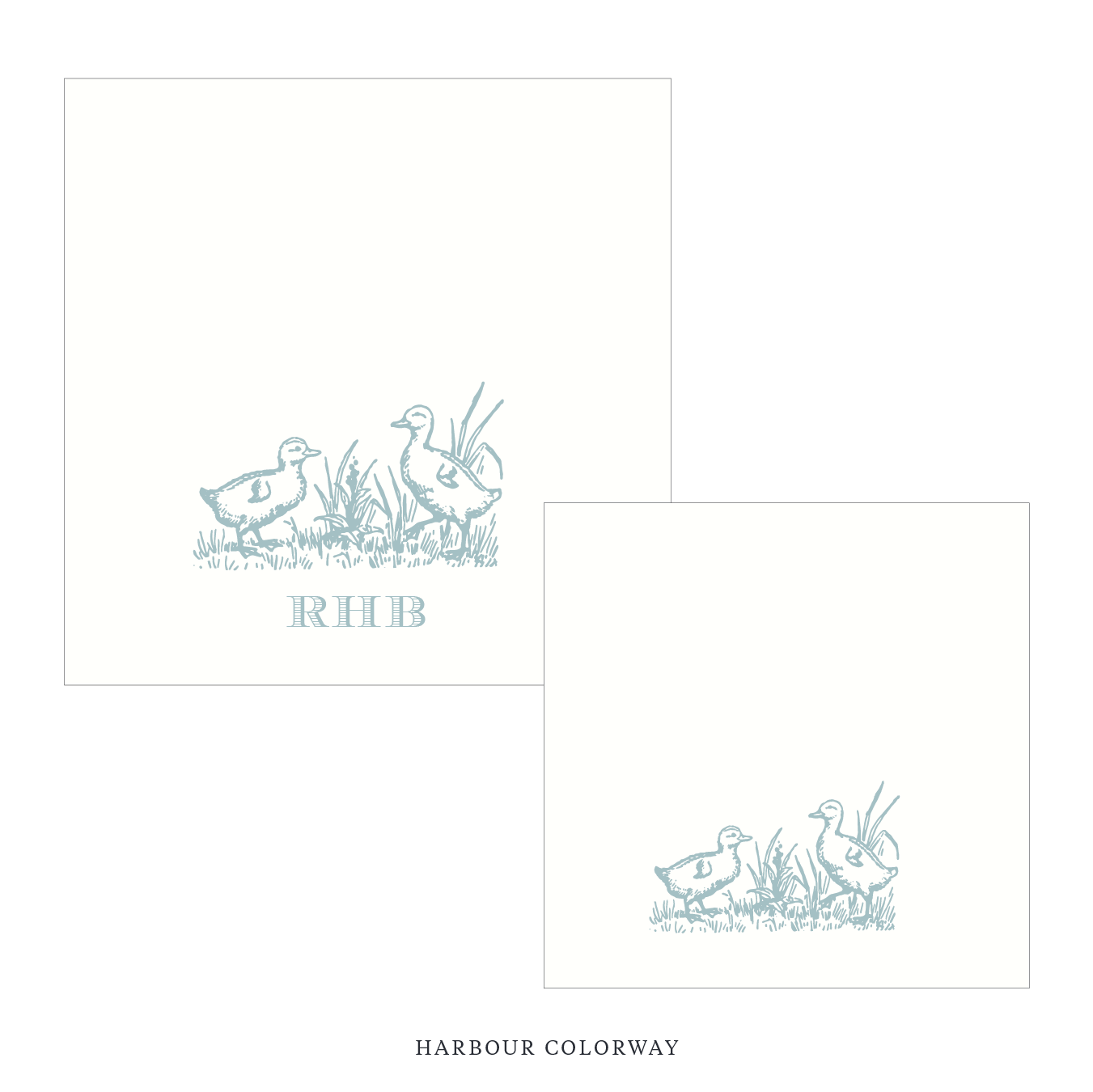Heath Motif Cocktail Napkin