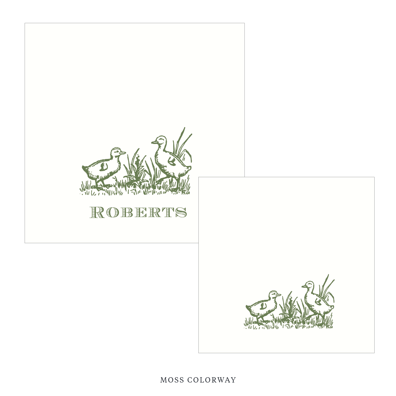 Heath Motif Cocktail Napkin