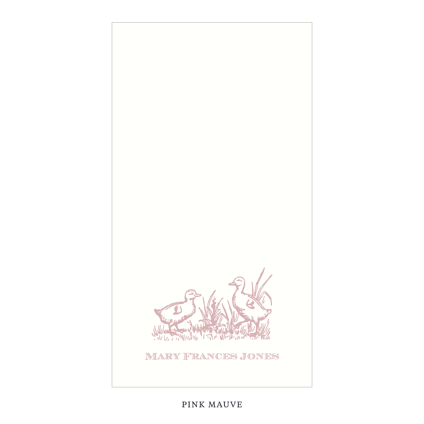 Heath Motif Dinner Napkin