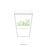 Heath Motif Paper Cup | 12 oz with Lid