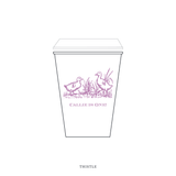 Heath Motif Paper Cup | 12 oz with Lid