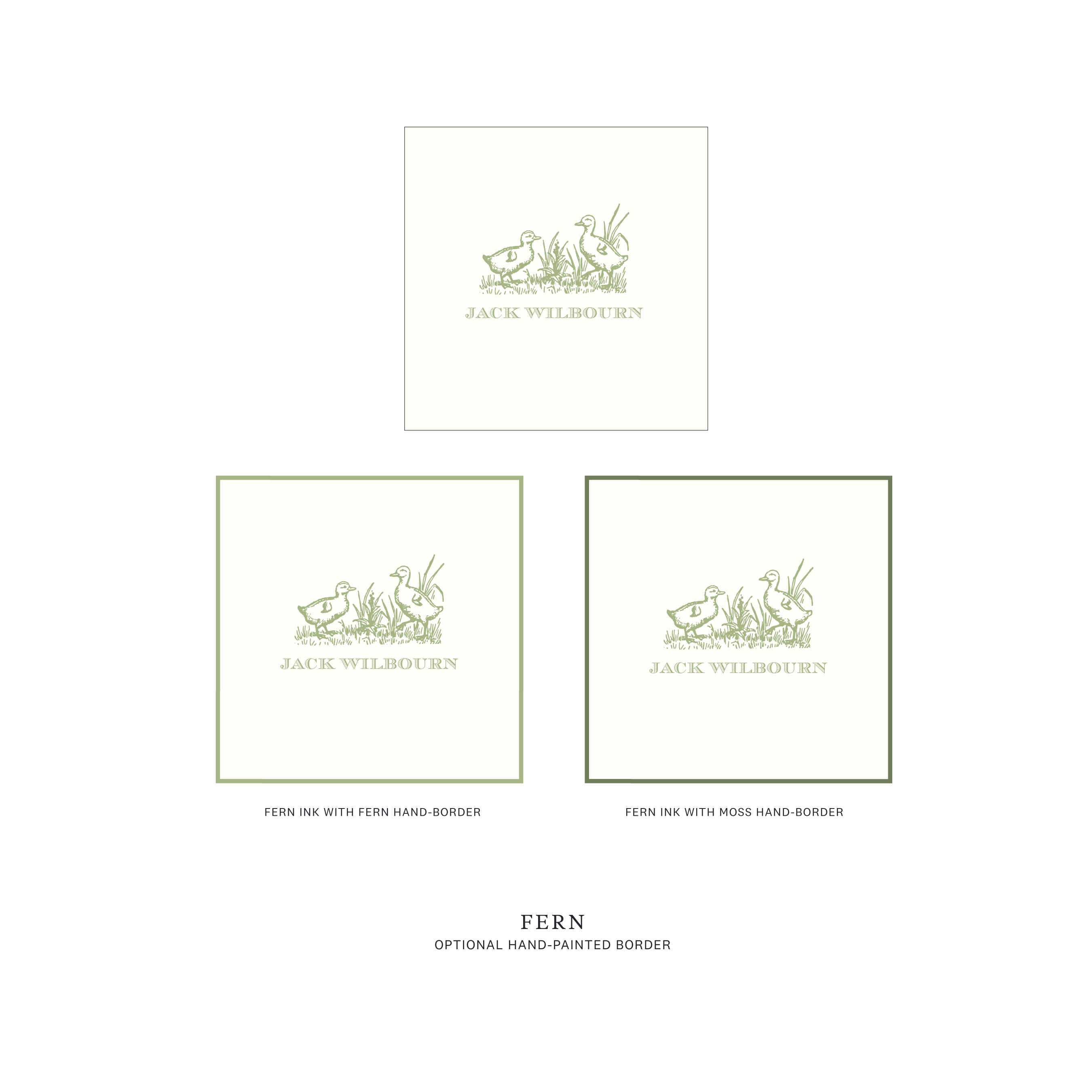 Heath Motif Gift Enclosures