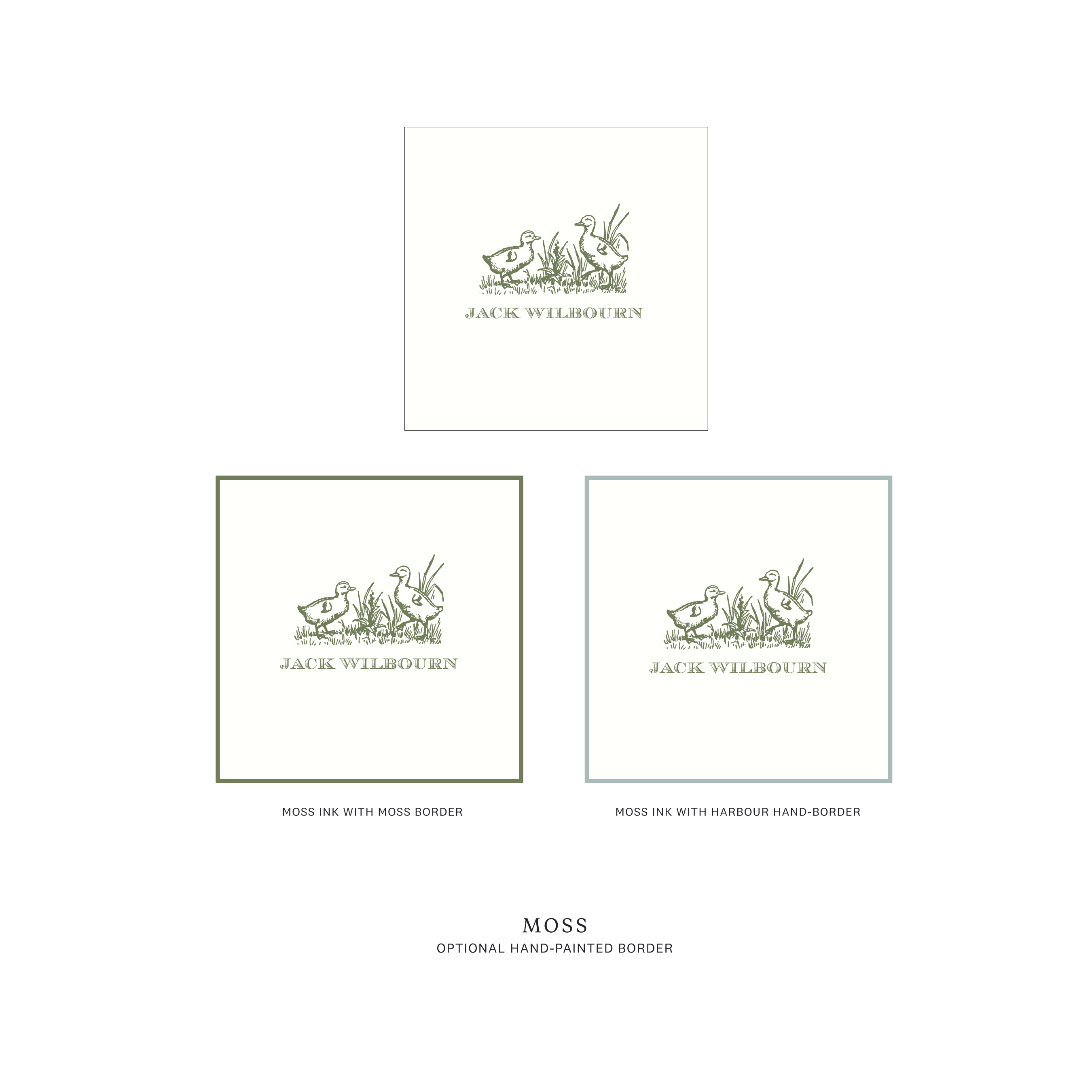Heath Motif Gift Enclosures