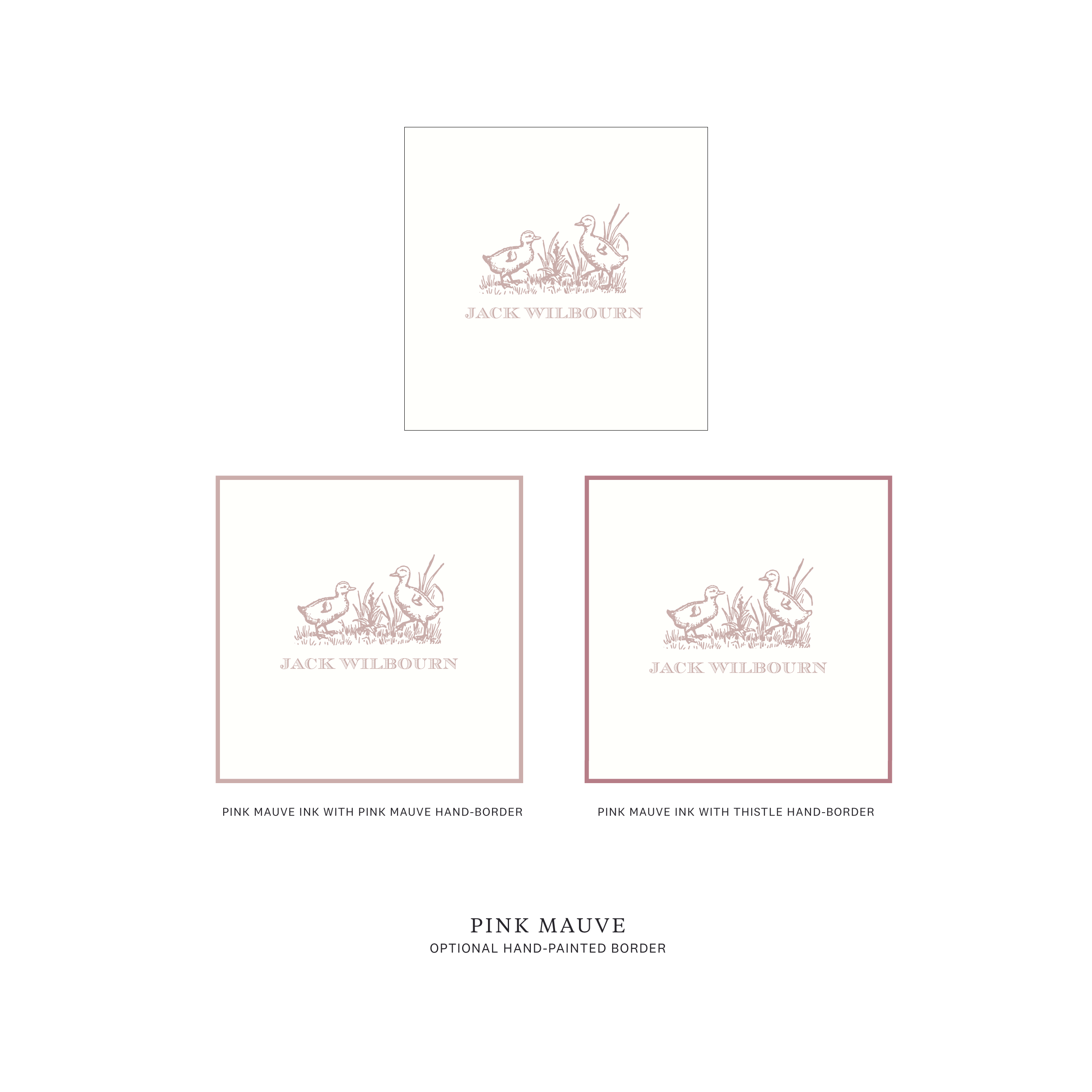 Heath Motif Gift Enclosures