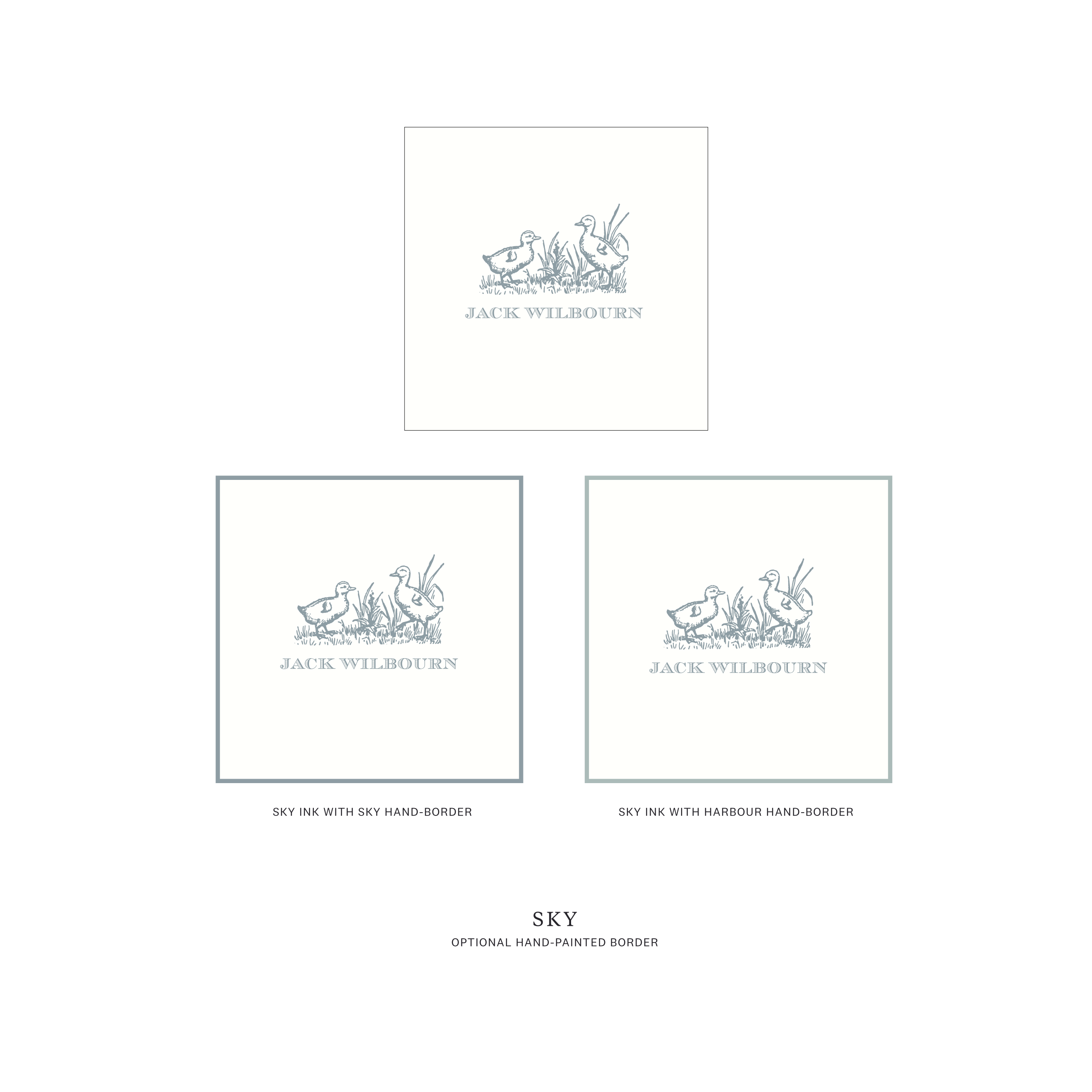 Heath Motif Gift Enclosures