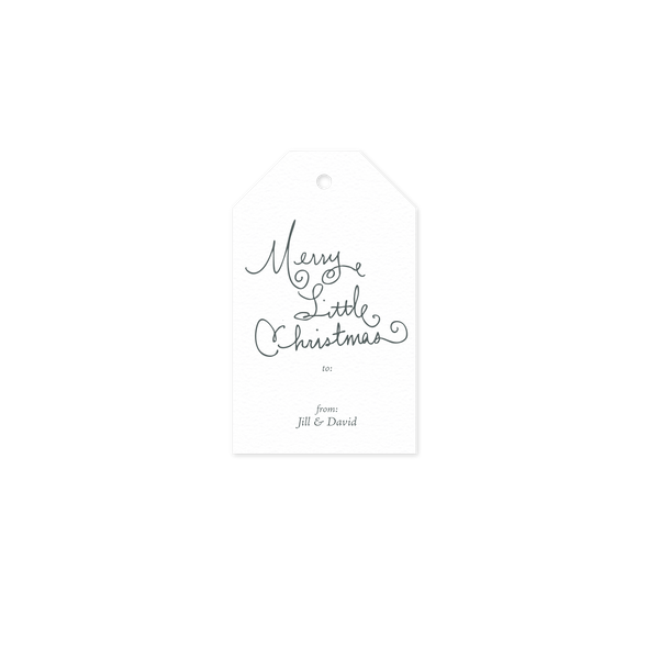 Henley 1 Color Letterpress Tag - Luggage