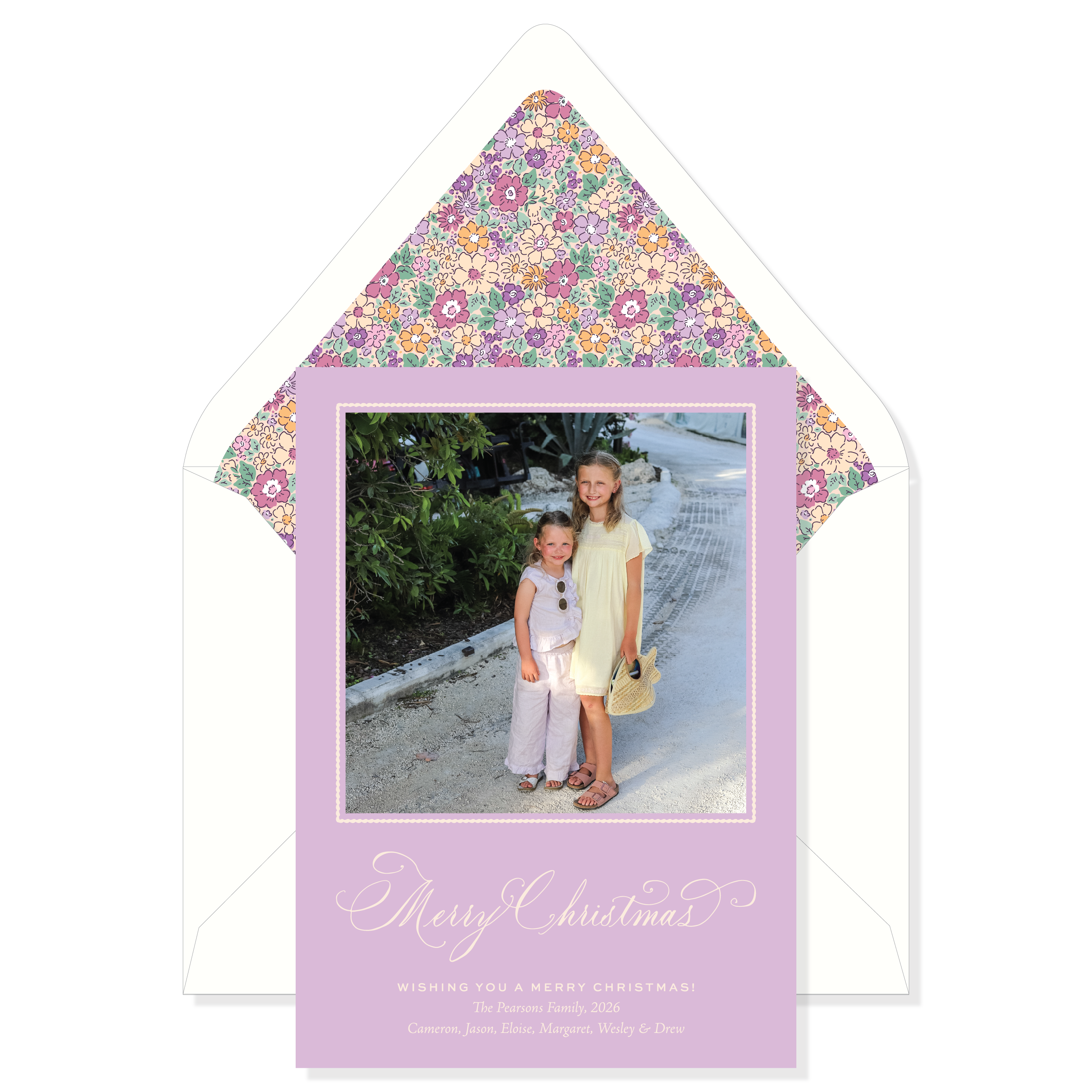 Highgate Garden Classic Printed Holiday Card