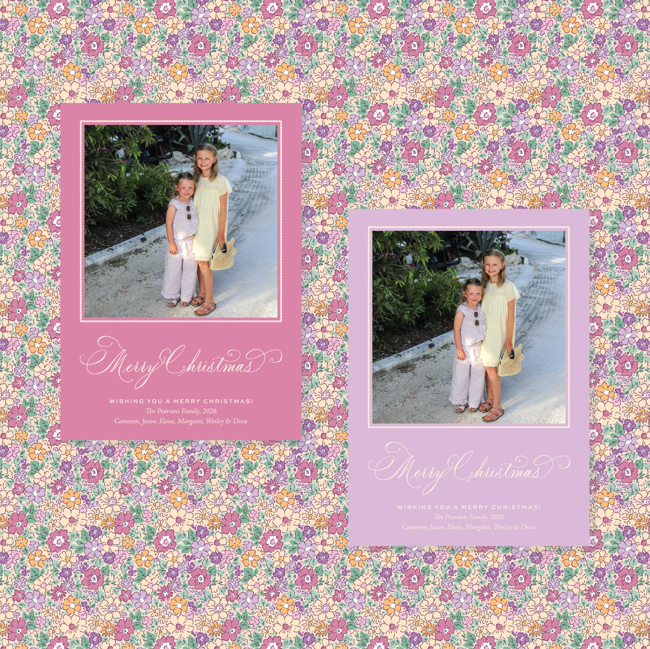 Highgate Garden Classic Printed Holiday Card