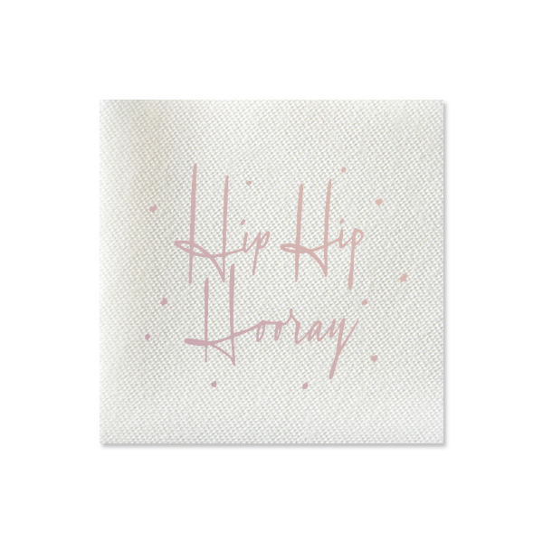 Hip Hip Hooray Petite Cocktail Napkins