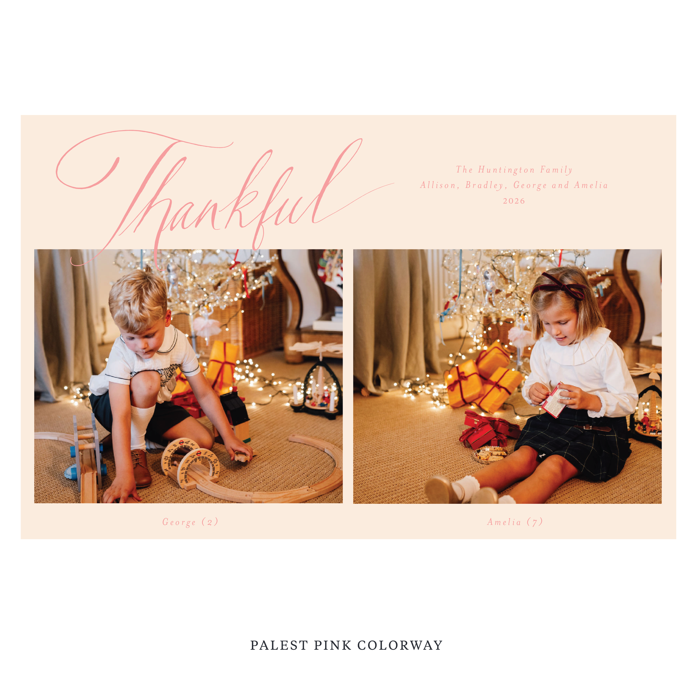 Huntington Digital Photo Holiday Card, Extra Large