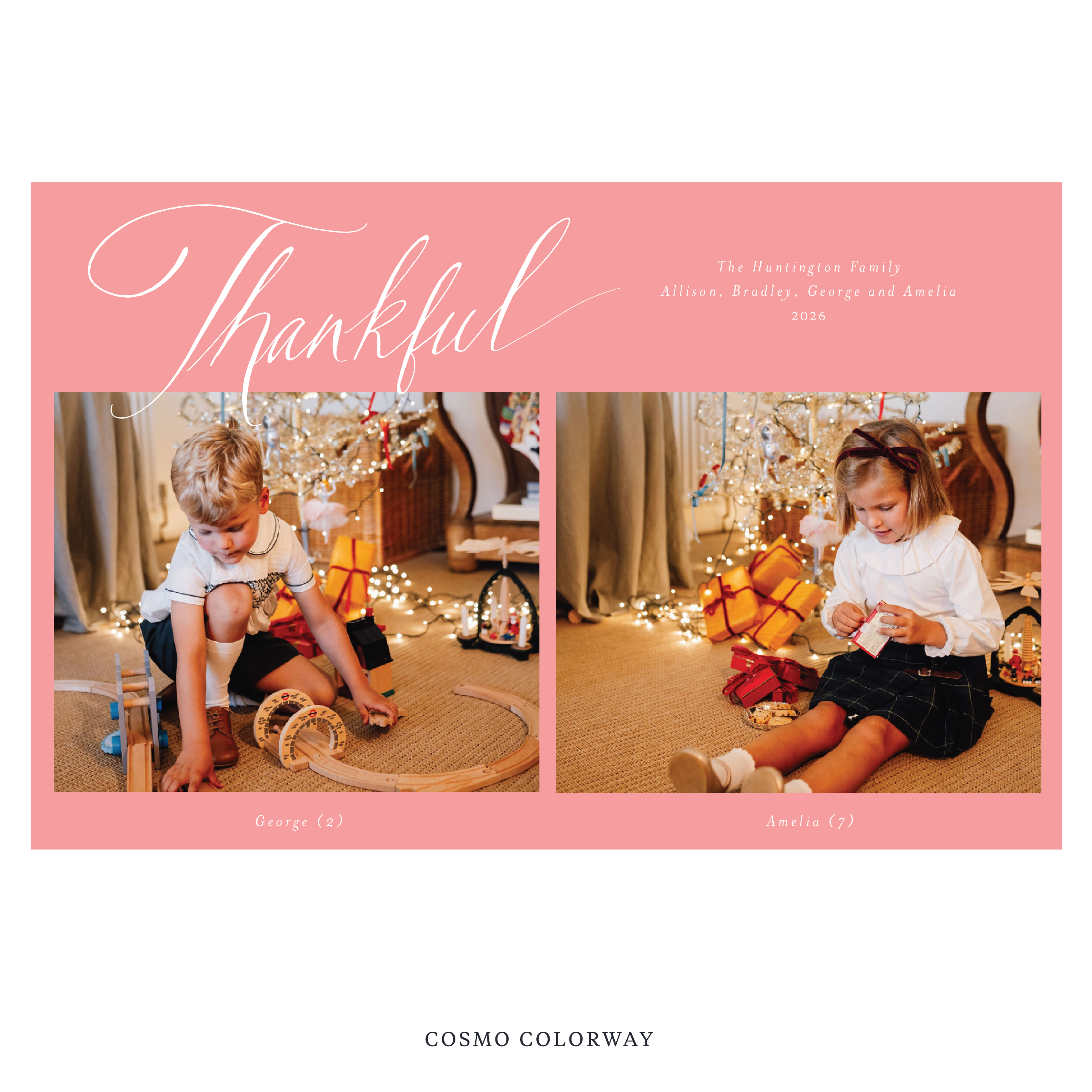 Huntington Digital Photo Holiday Card, Extra Large