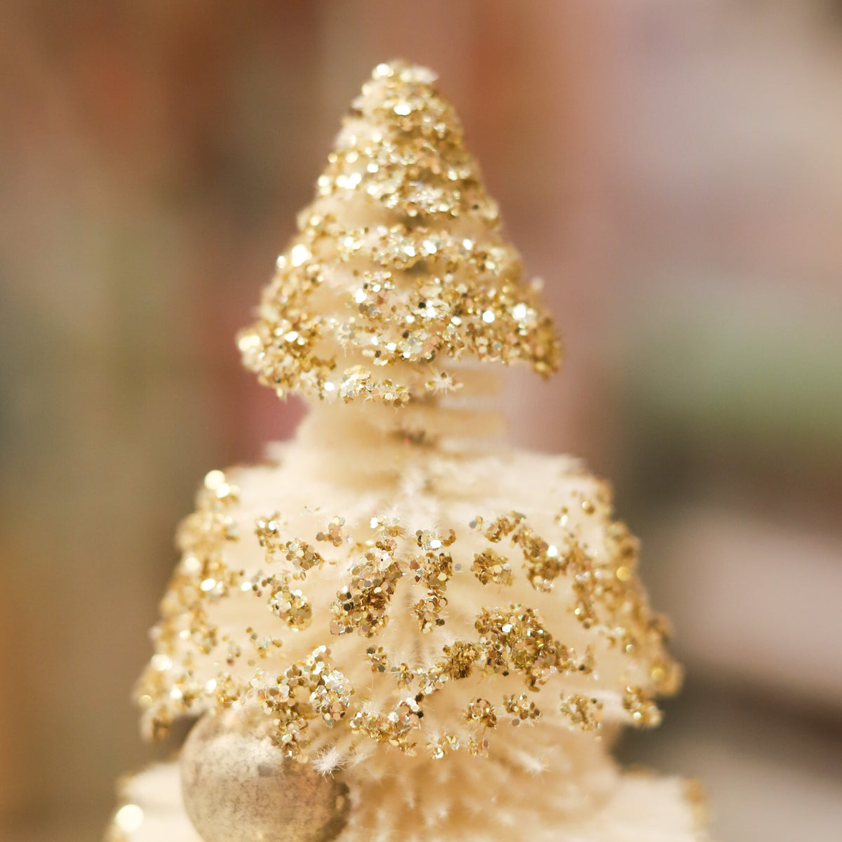 Ivory Snow Bottle Brush Christmas Trees