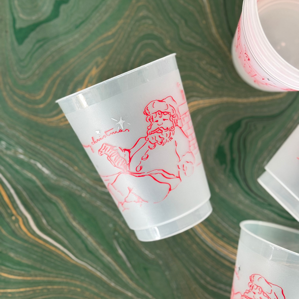 Merry Christmas Santa Cups