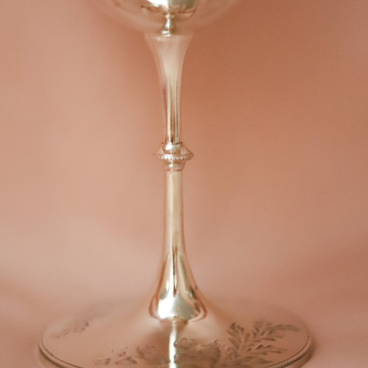 Antique Victorian Sterling Silver Goblet, Sheffield 1885