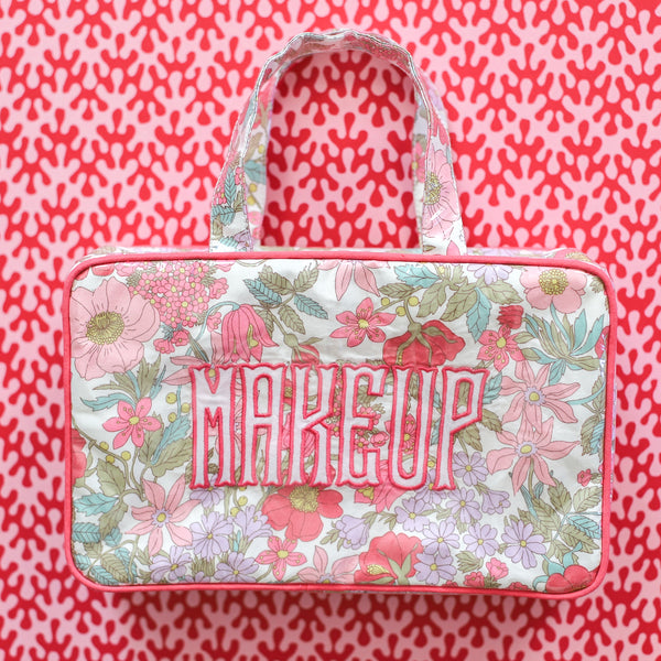 Clarabella Small Top Handled Makeup Case