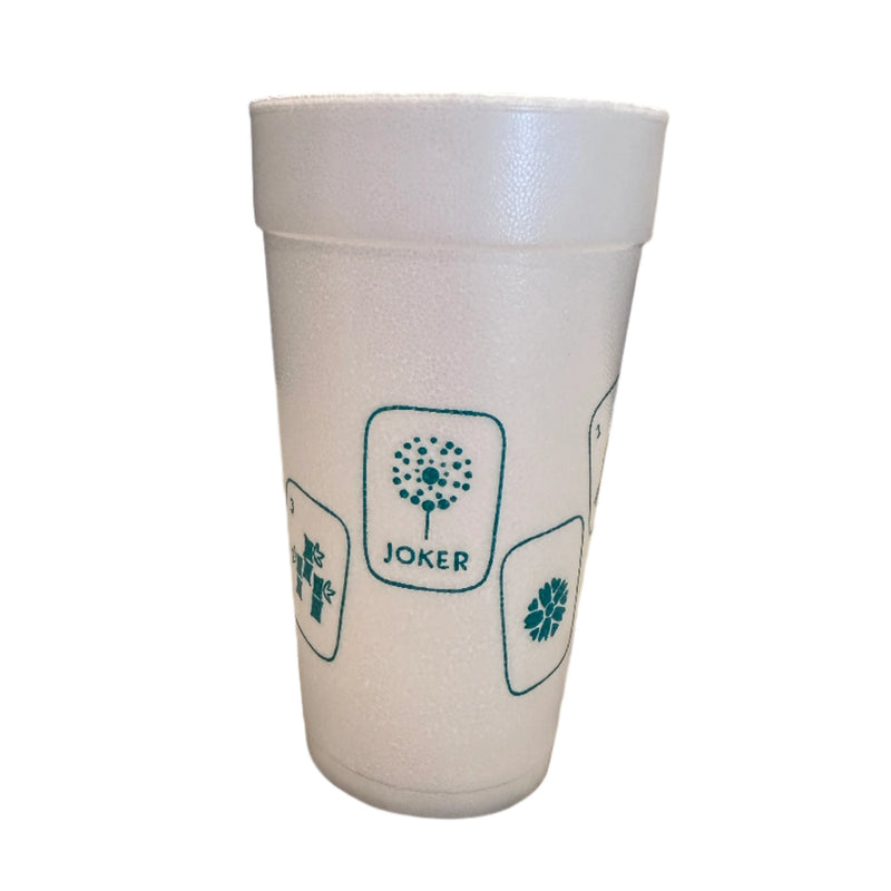 Mahjong 20oz Foam Cups