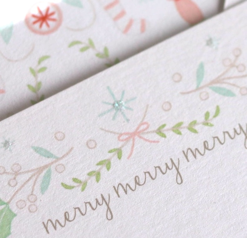 Acie Classic Printed Holiday Card