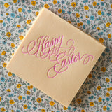 Happy Easter Cocktail Napkins
