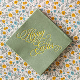 Happy Easter Petite Cocktail Napkins