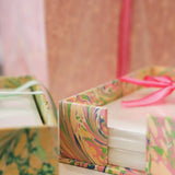 Marbled Paper Desk Jotters Tray
