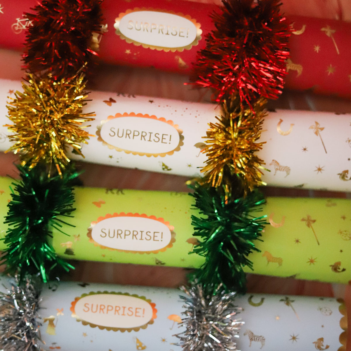 Holiday Surprise Crackers