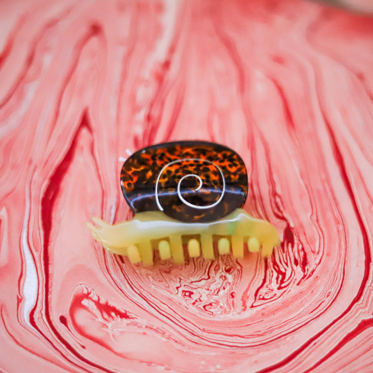 Garden Snail Hair Clip