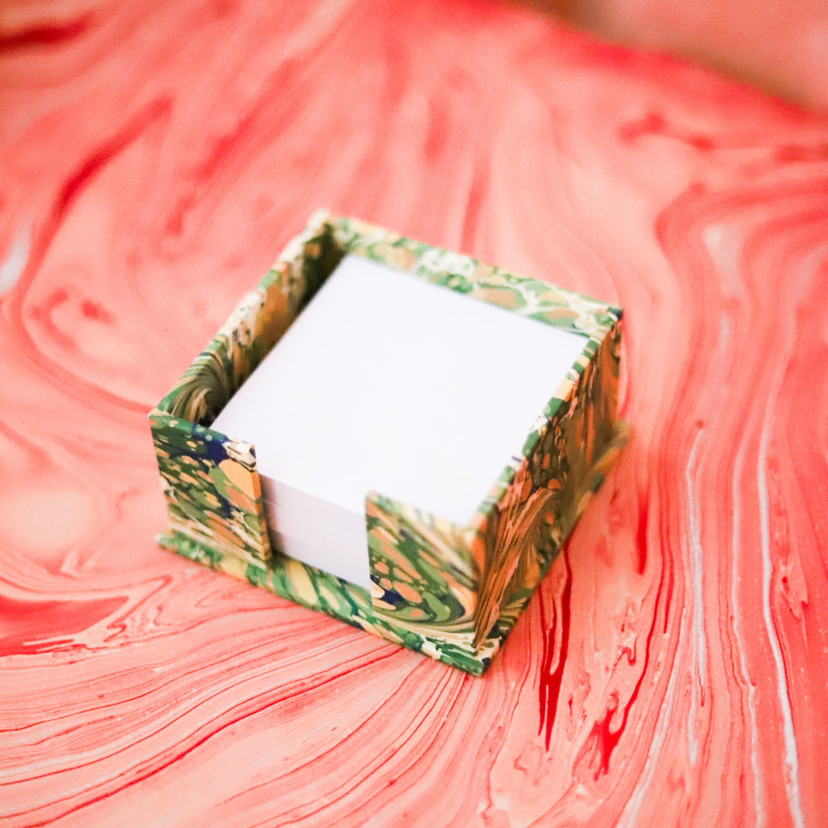 Malachite Marbled Sticky Holder